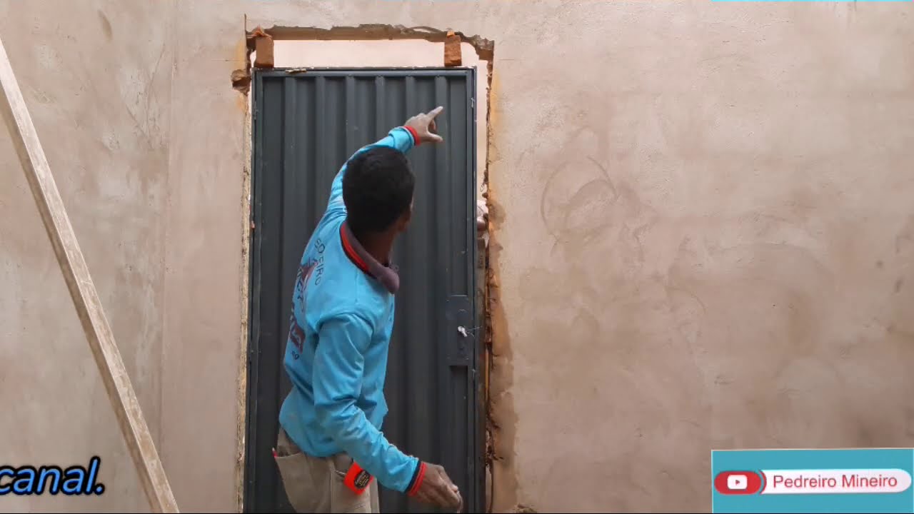APRENDA O TRUQUE DE ASSENTAR A PORTA DA SUA CASA NO CAPRICHO  !!!Pegue a visão.