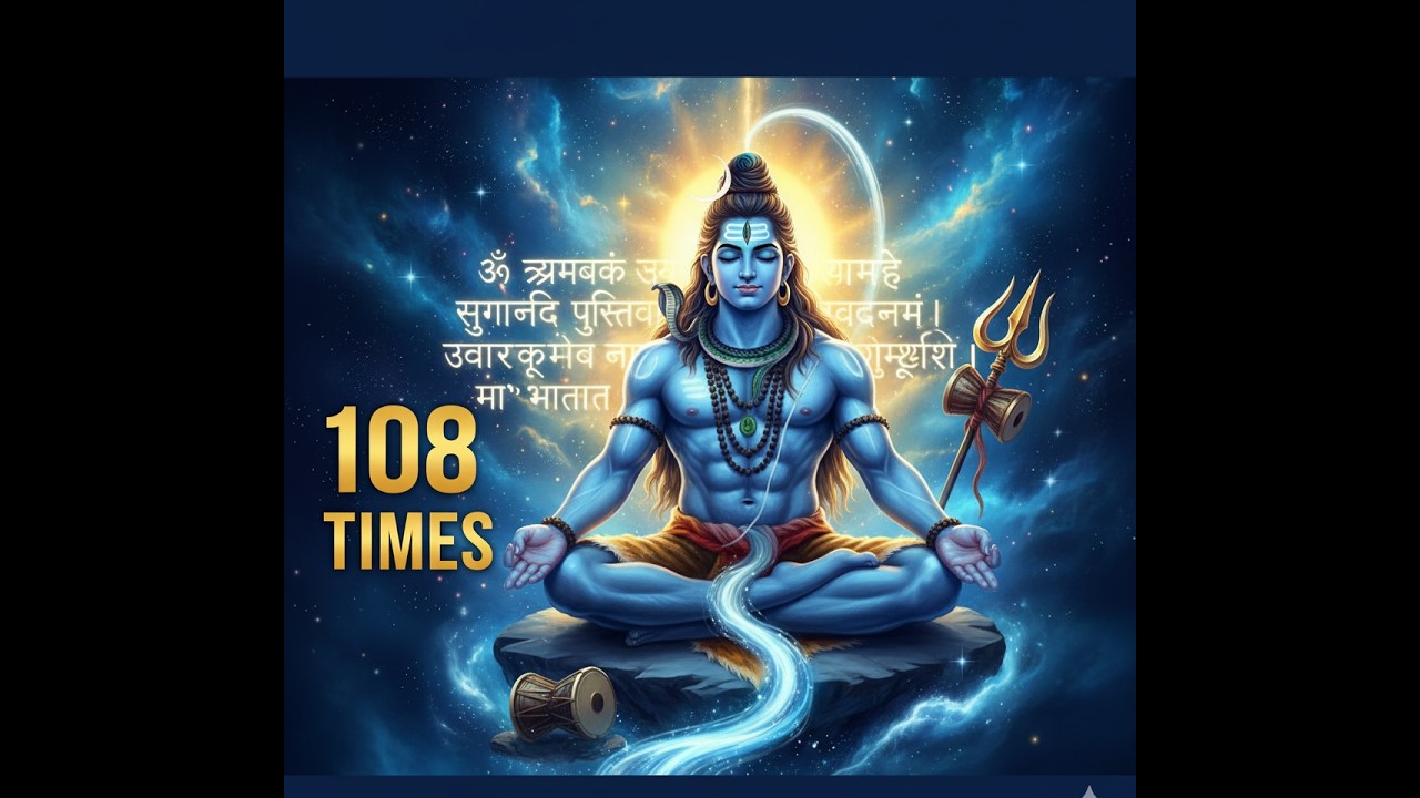 Maha Mrityunjaya Mantra | 108 chant | Powerful mantra
