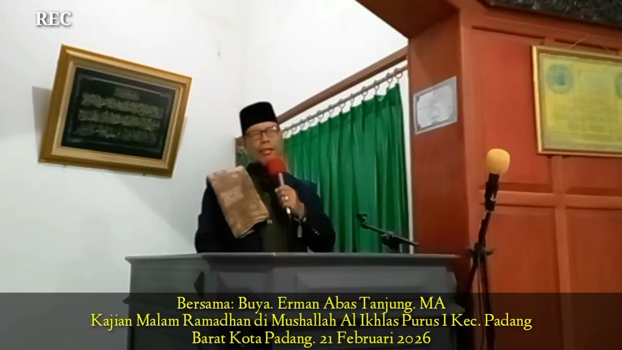 KELEBIHAN DUDUK DI MAJELIS ILMU Buya. Erman Abas Tanjung. MA