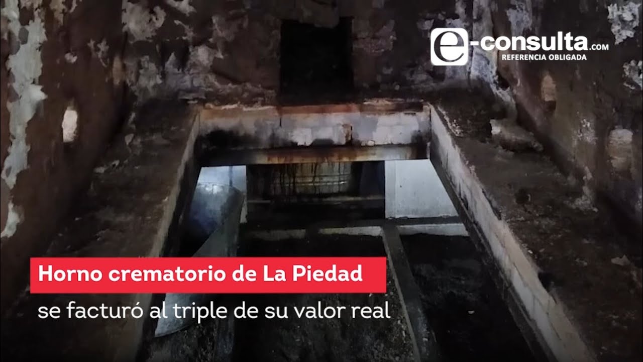 Horno crematorio en el panteón La Piedad se compró con tres veces más de su costo real