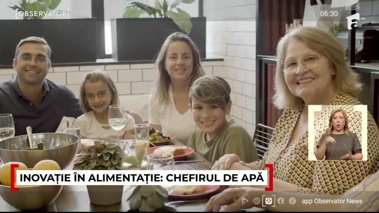 „Chefirul de apă” - Prezentat în cadrul RO.aliment SHOW 2024