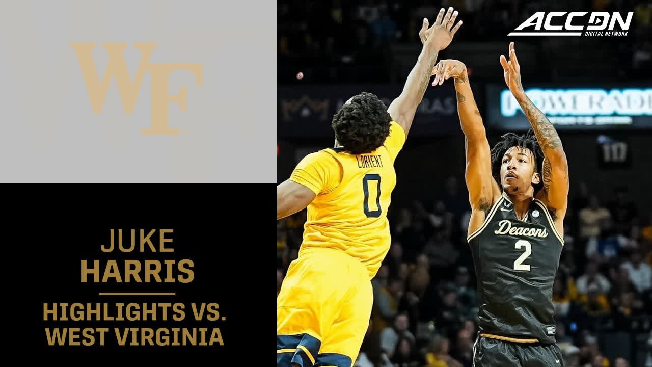 Wake Forest's Juke Harris&nbsp;Highlights vs. West Virginia
