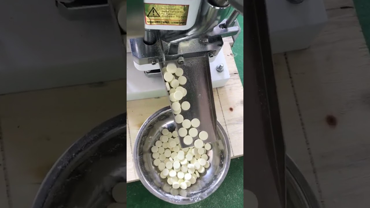 Single punch milk powder tablet press