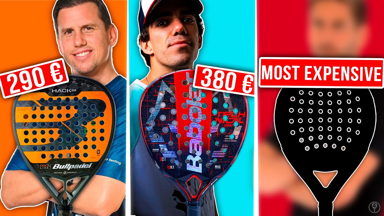 TOP 7 MOST EXPENSIVE PADEL RACKETS 2024 (WORTH IT?) - the4Set