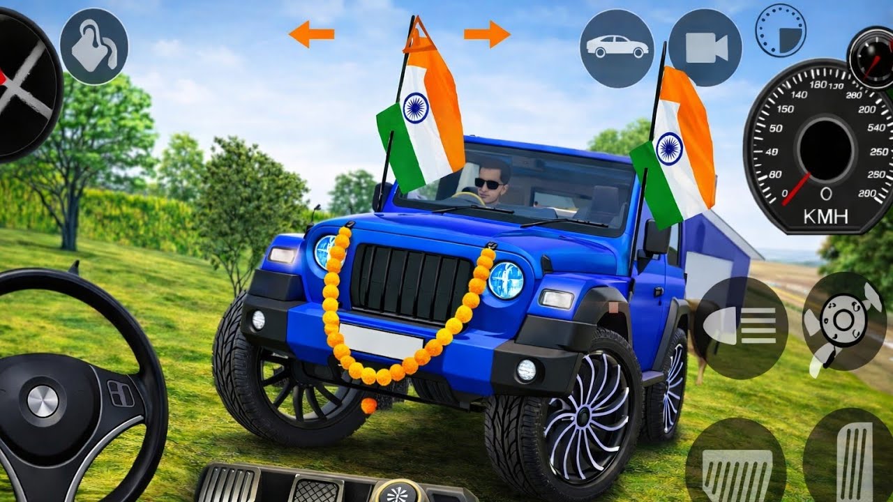 Modified Mahindra thar game 2026 🎮🎯