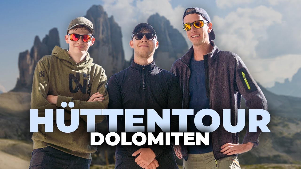 DOLOMITEN HÜTTENTOUR 🌄 5 Tage durch die Alpen