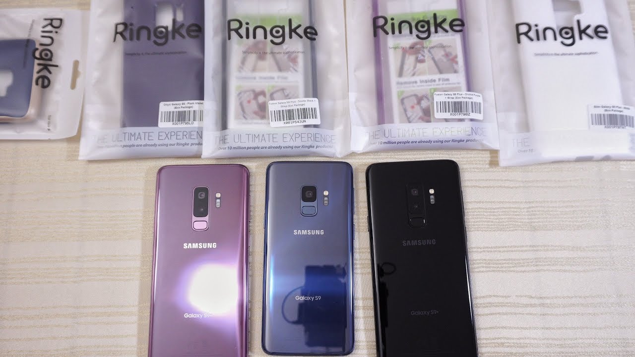 Ringke Cases for Samsung Galaxy S9 and S9 Plus!