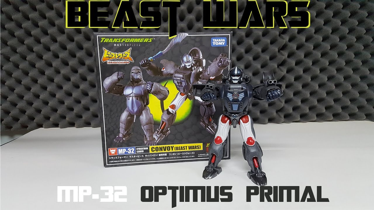 Unboxing and Review of MP-32 Optimus Primal! Beast Wars