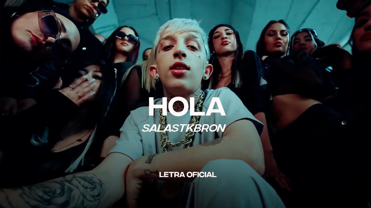 Salastkbron - HOLA (Lyric Video) | CantoYo