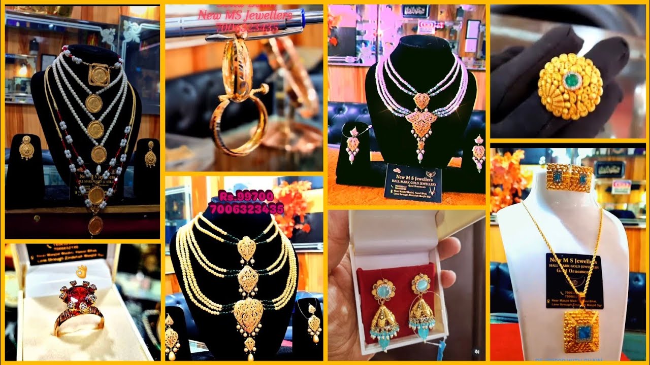 Bridal gold jewellery collection 2026🍁 || Gold rani haar designs || Gold earrings 😍