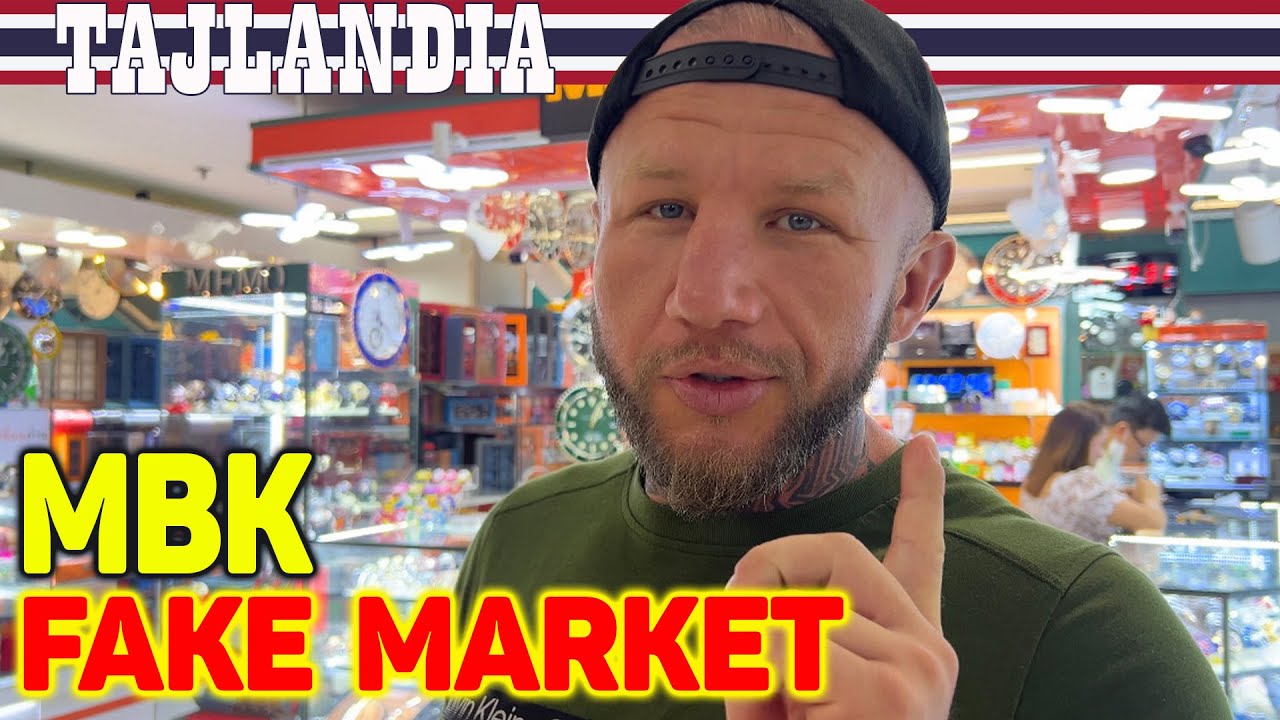Centrum handlowe z PODRÓBKAMI (i nie tylko) Największe i NAJTAŃSZE!  MBK BANGKOK TAJLANDIA [4K]