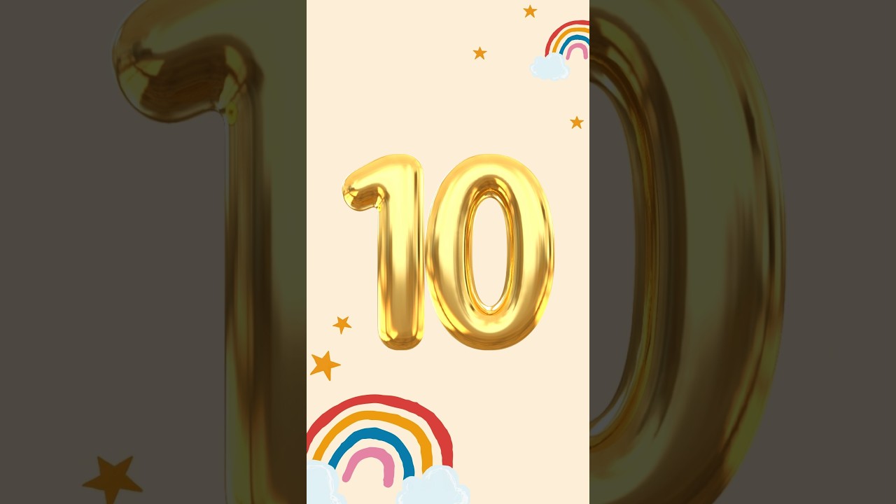 Learn Numbers 10 11 12 for Kids, Toddlers 🤗🙆🏼🤩| Counting Rhyme 