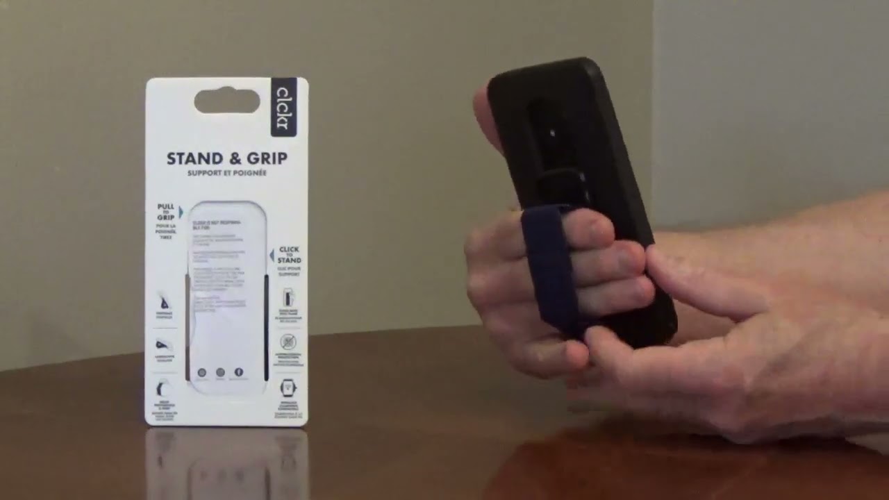 Clckr Phone Stand and Grip