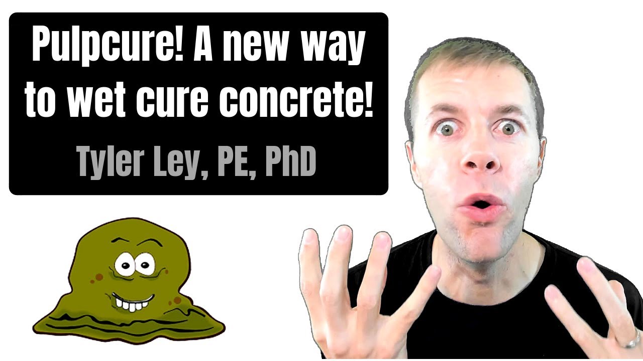 PulpCure! A new way to wet cure concrete