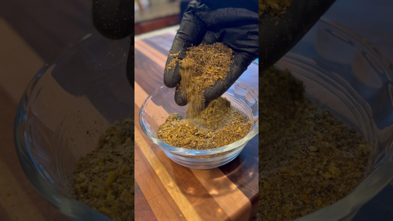 Я получил рецепт, как приготовить лучшую приправу с лимоном и перцем! 🍋🧂