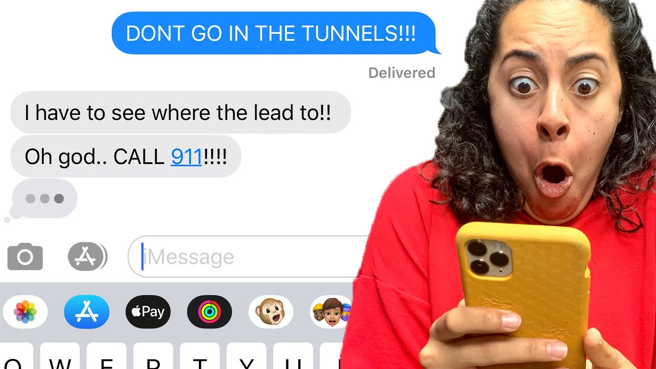 I Found Secret UNDERGROUND TUNNELS In My HOUSE! *GONE VERY WRONG!* | Scary Text Message Story Time