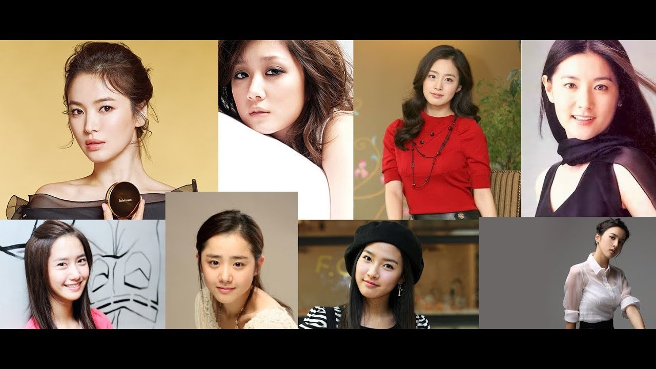 Top 10 Korean Female Artist Natural Beauty Without Plastic Surgery - 2018