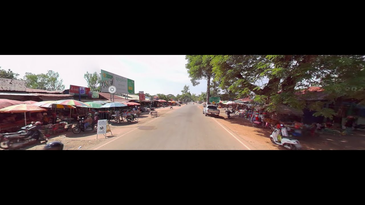 Veal - Siem Reap, I Was The Only Westerner There!   And an Ancient Hindu Temple. #cambodia #siemreap