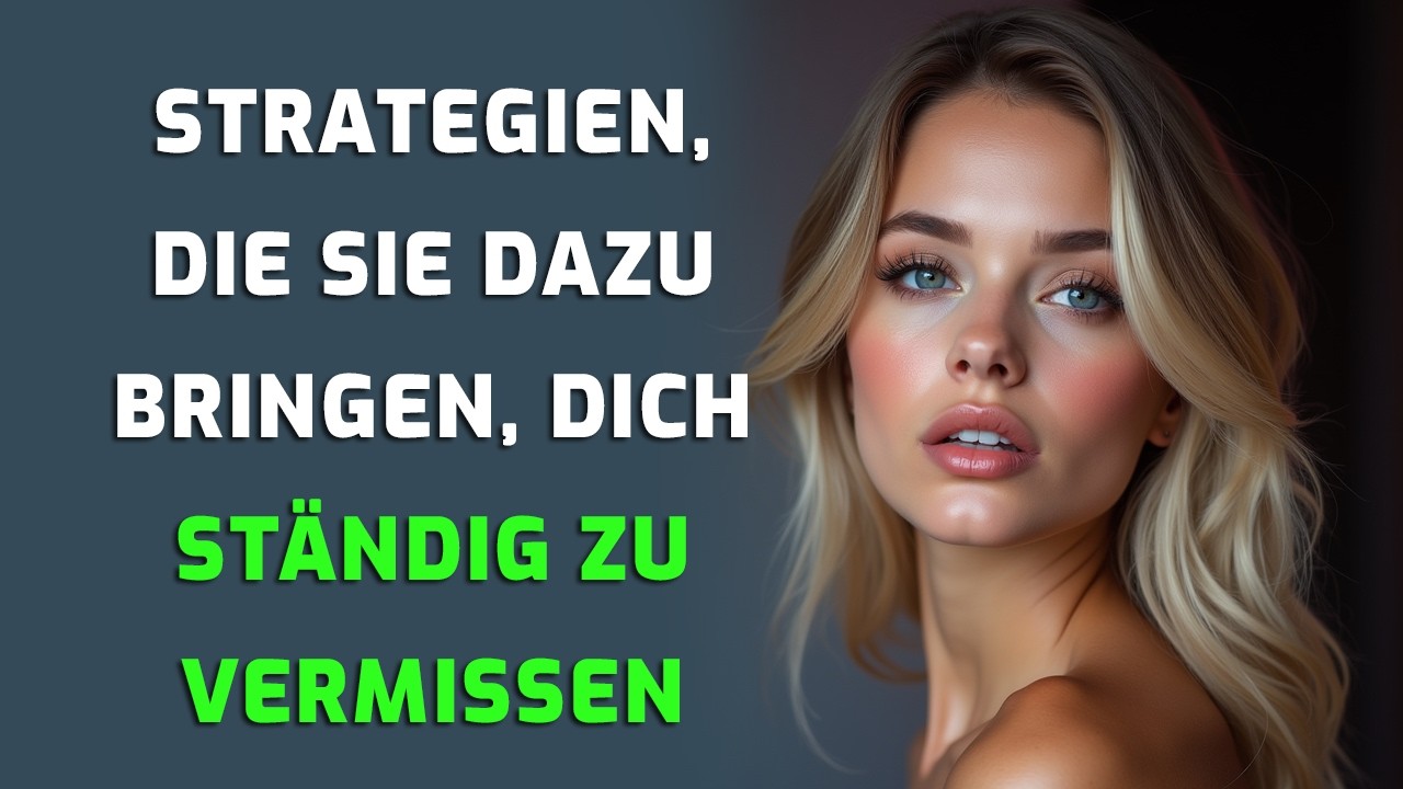 Unerwartete Schritte, die sie dazu bringen, dich jeden Tag zu vermissen