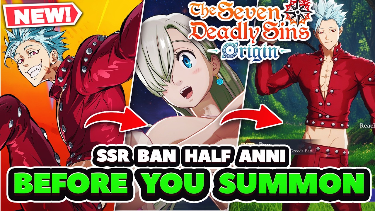 BEFORE YOU SUMMON SSR BAN! ELIZABETH RERUN SOON! | 7DS: Origin