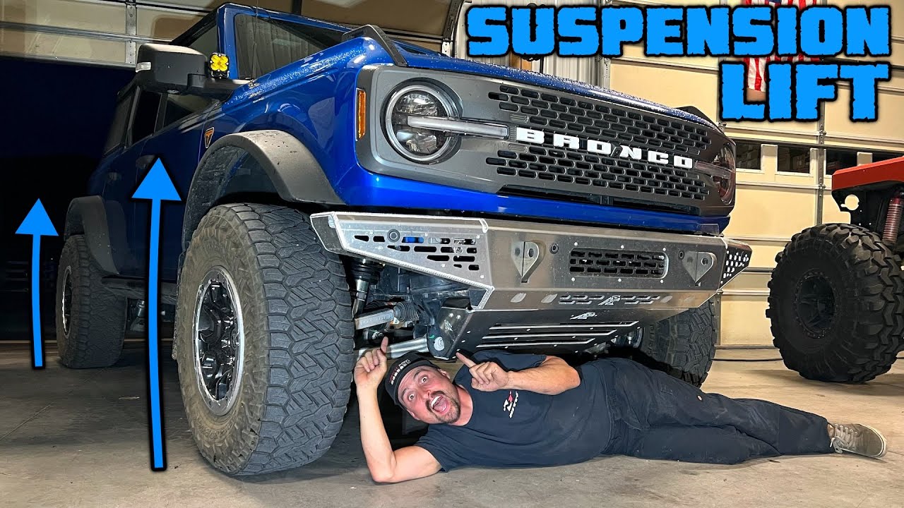 New Ford Bronco Adjustable Suspension Lift By Bilstein- Now Available!