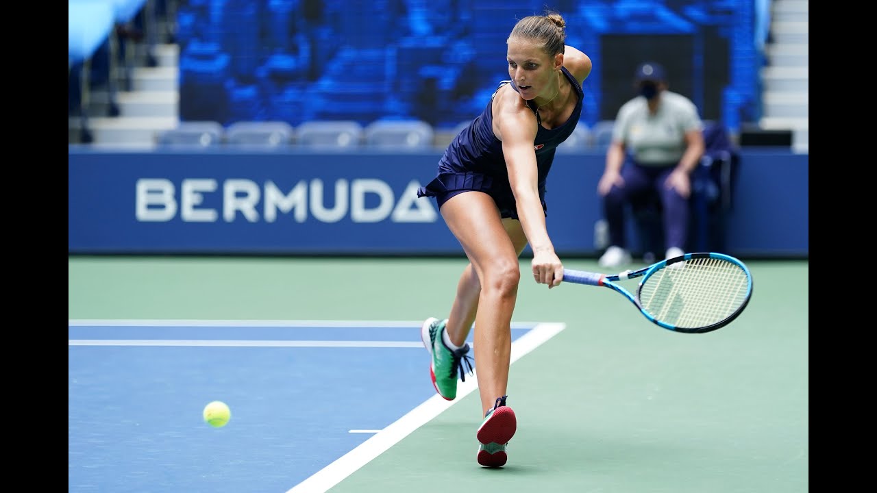 Karolina Pliskova vs Anhelina Kalinina | US Open 2020 Round 1