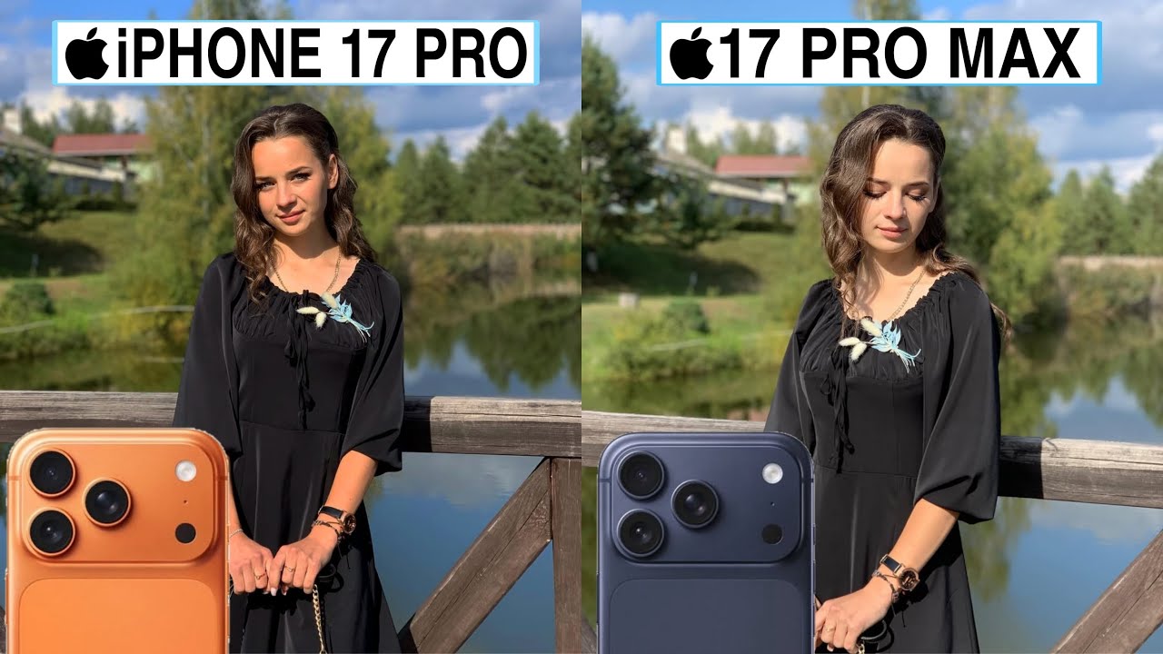 iPhone 17 Pro Vs iPhone 17 Pro Max Camera Test Comparison