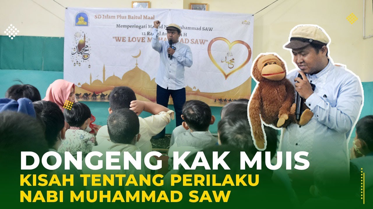 Dongeng Bersama Kak Muis Dalam Rangka Memperingati Maulid Nabi Muhammad SAW di SDIP Baitul Maal