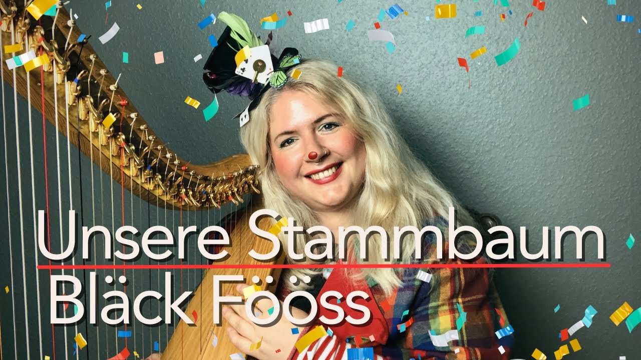 Bläck Fööss - Unsere Stammbaum (keltische Harfe und Gesang akustik Cover)