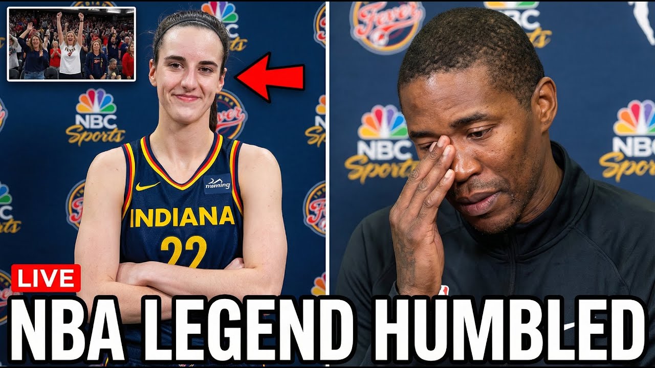 Caitlin Clark HUMBLES NBA Legend In Front of MILLIONS on NBC