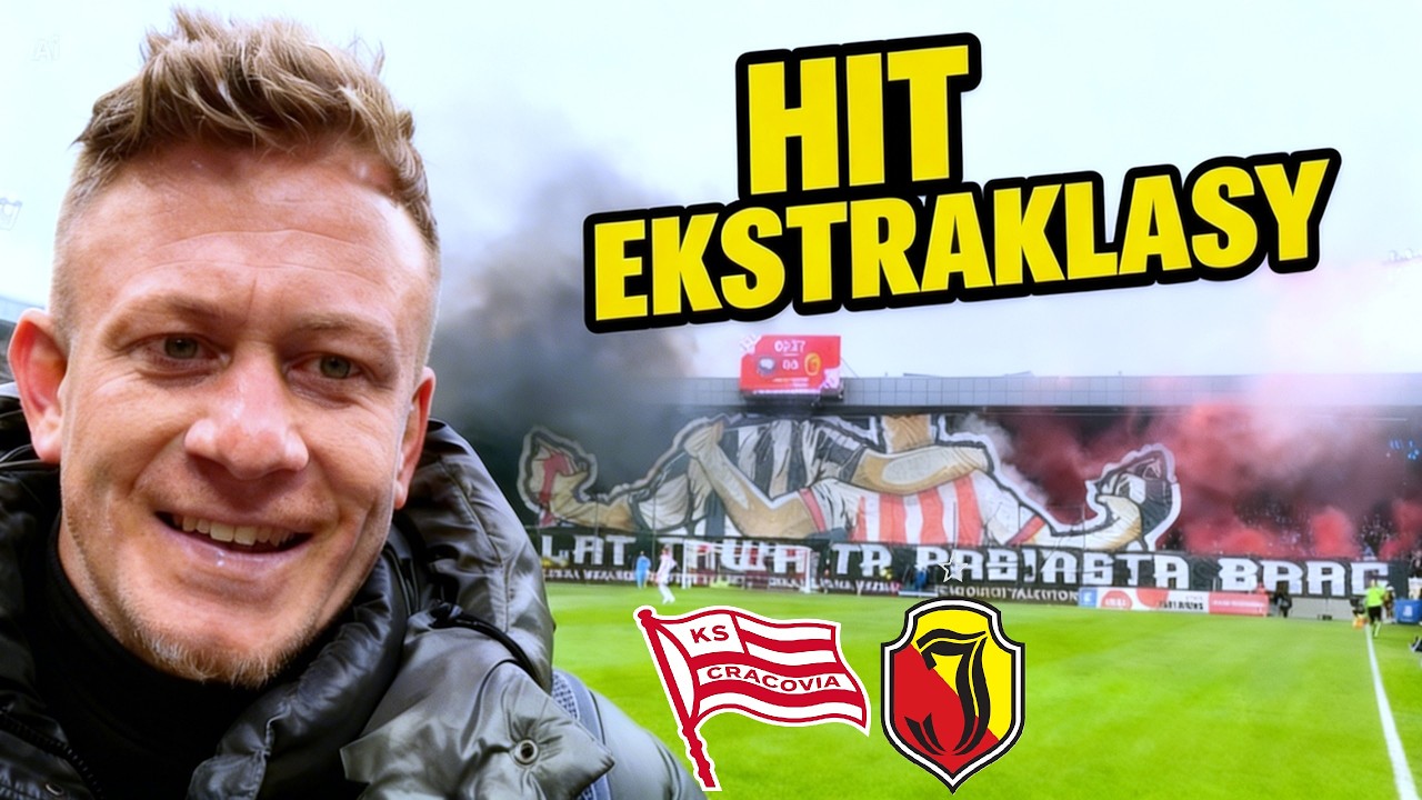 HIT EKSTRAKLASY OD KULIS. CRACOVIA - JAGIELLONIA BIAŁYSTOK. VLOG OPRAWA DOPING SMACZKI Z BOISKA