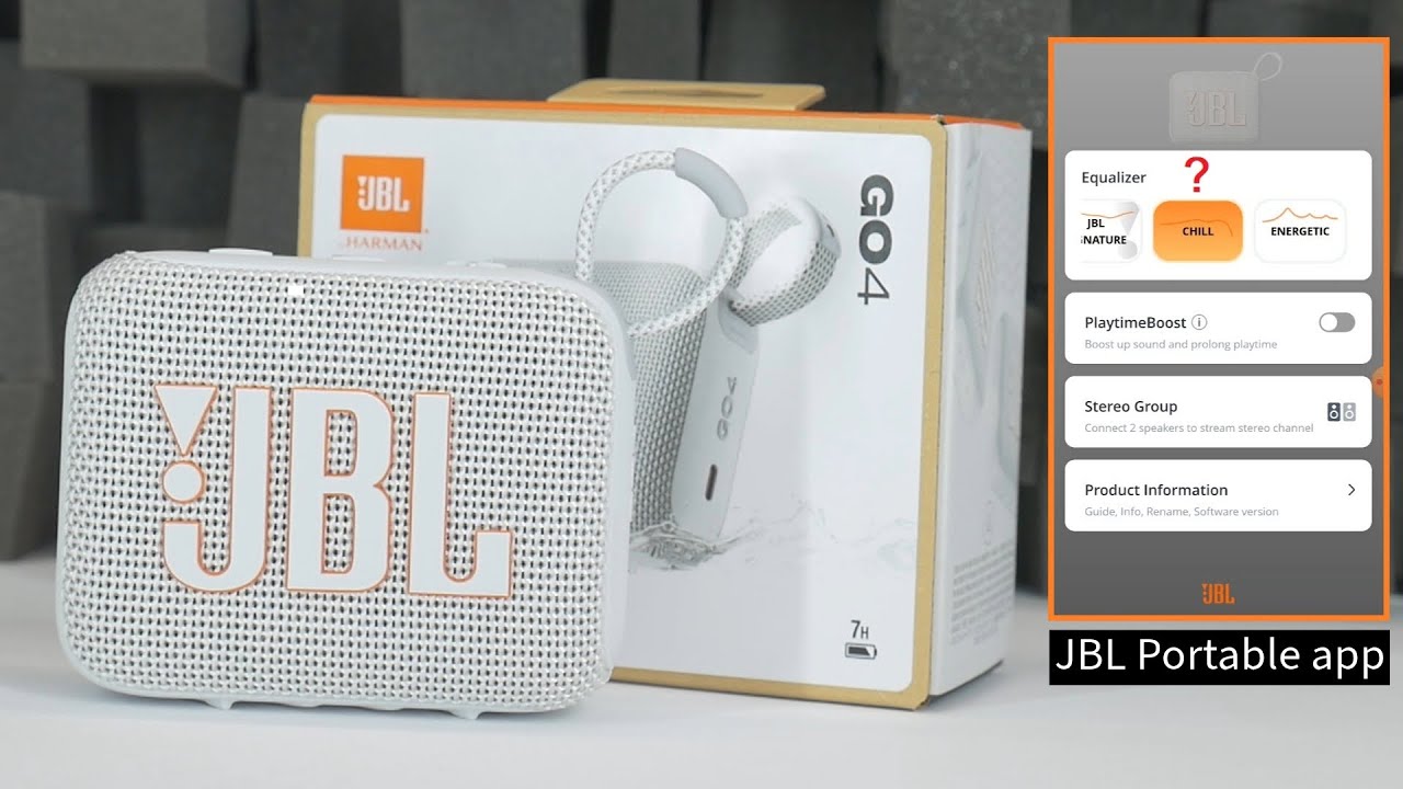 JBL Portable App EQ Test On Go 4