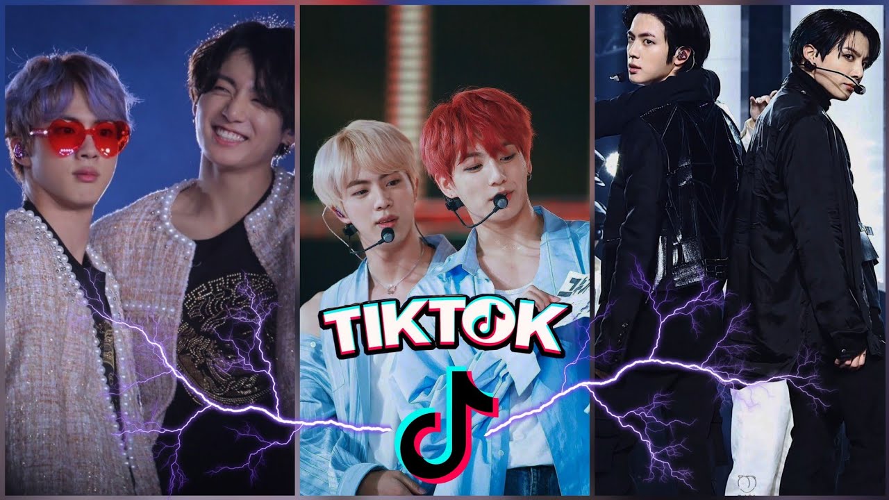 Jinkook TikTok Compilation || Jinkook Moments ❤