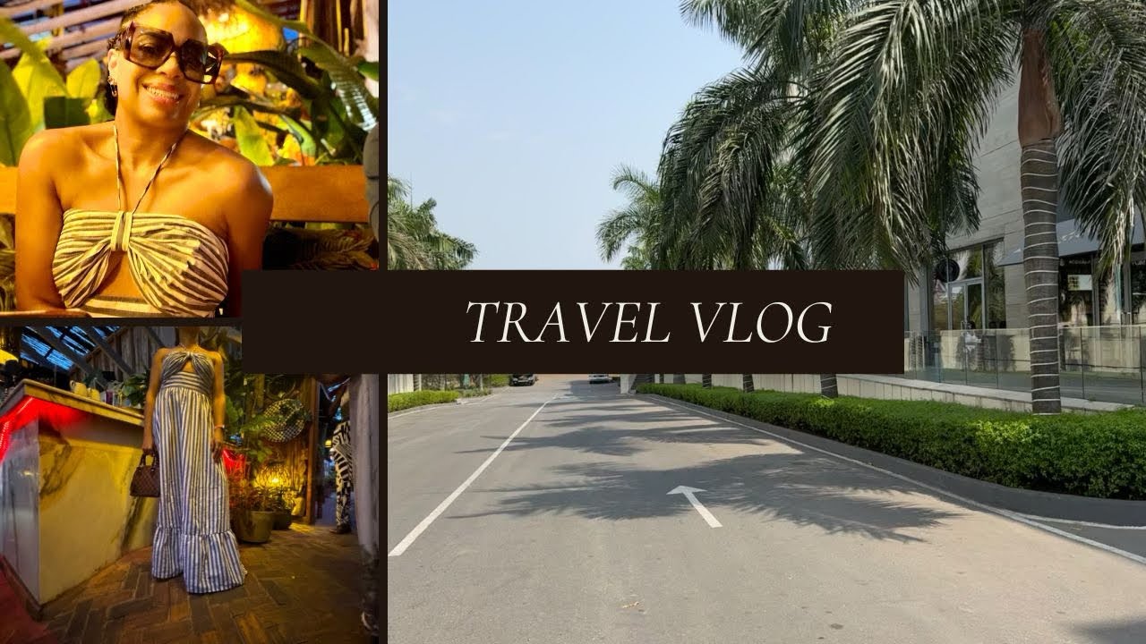 Ghana 🇬🇭 travel vlog + plane ✈️ adventures + poolside + food