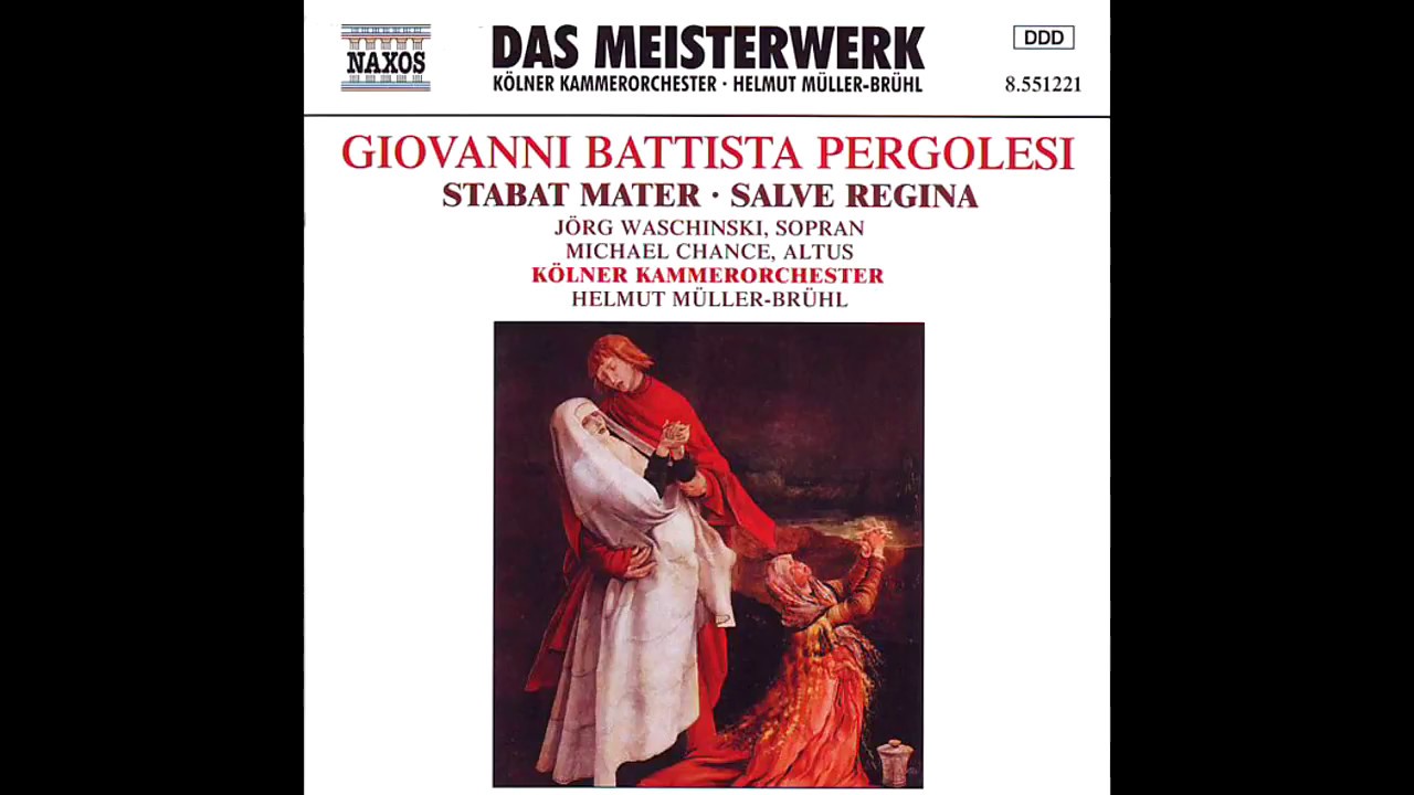 Pergolesi - Stabat Mater - VII. Eia mater, fons amoris (J. Waschinski & M. Chance)