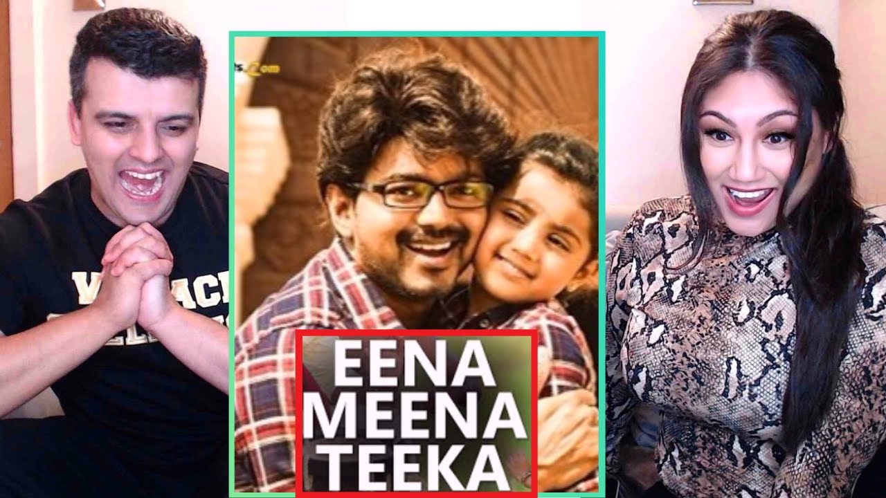Theri Songs | Eena Meena Teeka Official Video Song REACTION  | Vijay, Nainika | Atlee