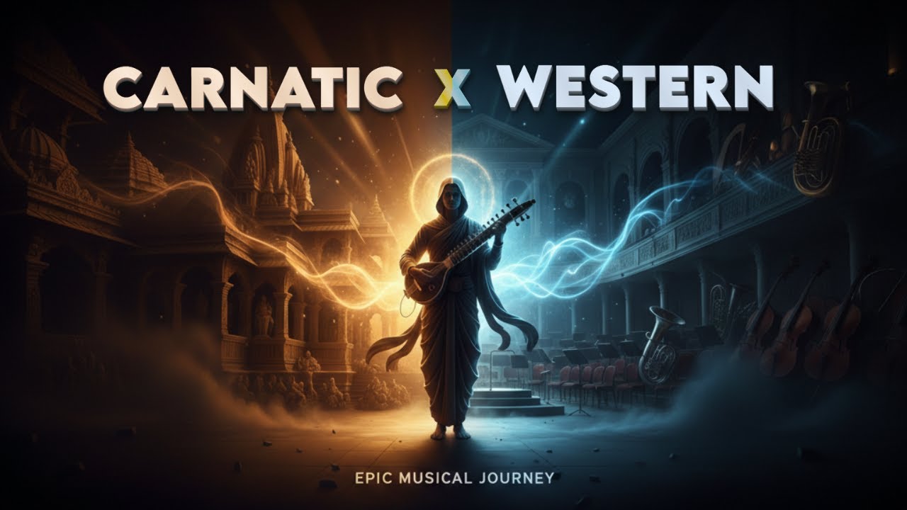 Slow Fusion Music for Relax & Focus | West Meets Indian Classical