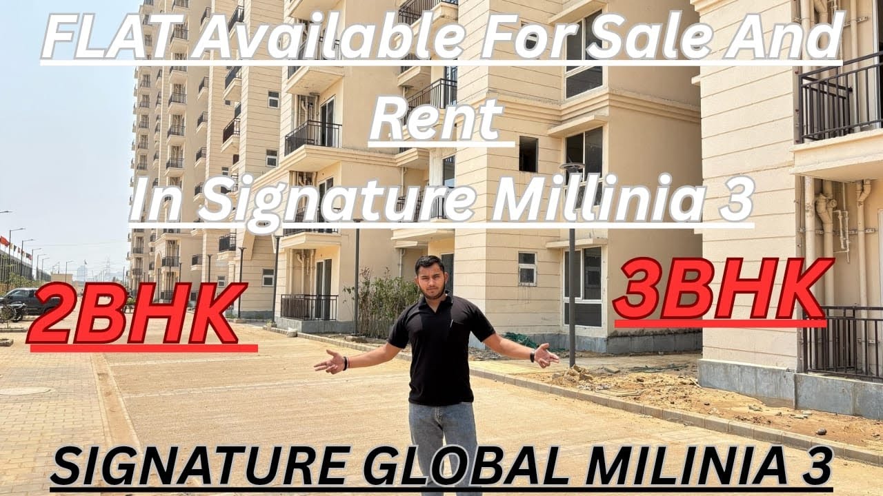 Signature Global The Millennia 3 | Affordable Luxury in Sector 37D Gurgaon | Full Project Tour 2025