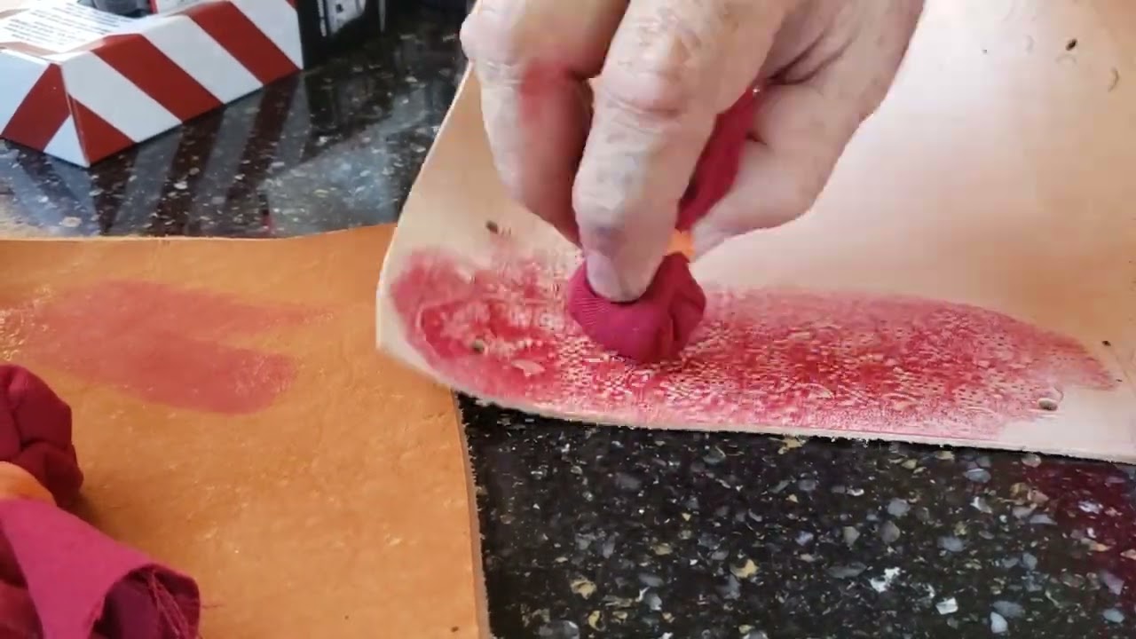 Surface dyeing like the old hippies did