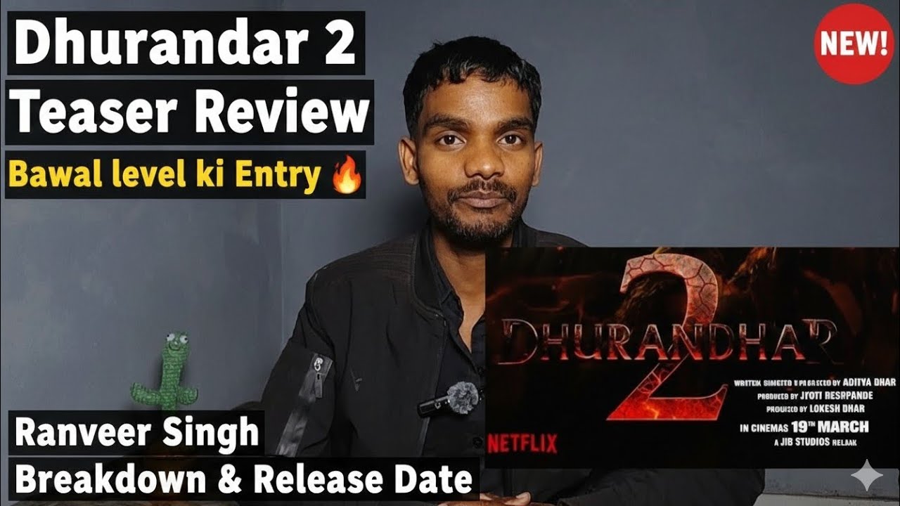 Dhurandhar 2 Teaser Review: Bawal level ki Entry!🔥| Ranveer Singh | Breakdown & Release Date 