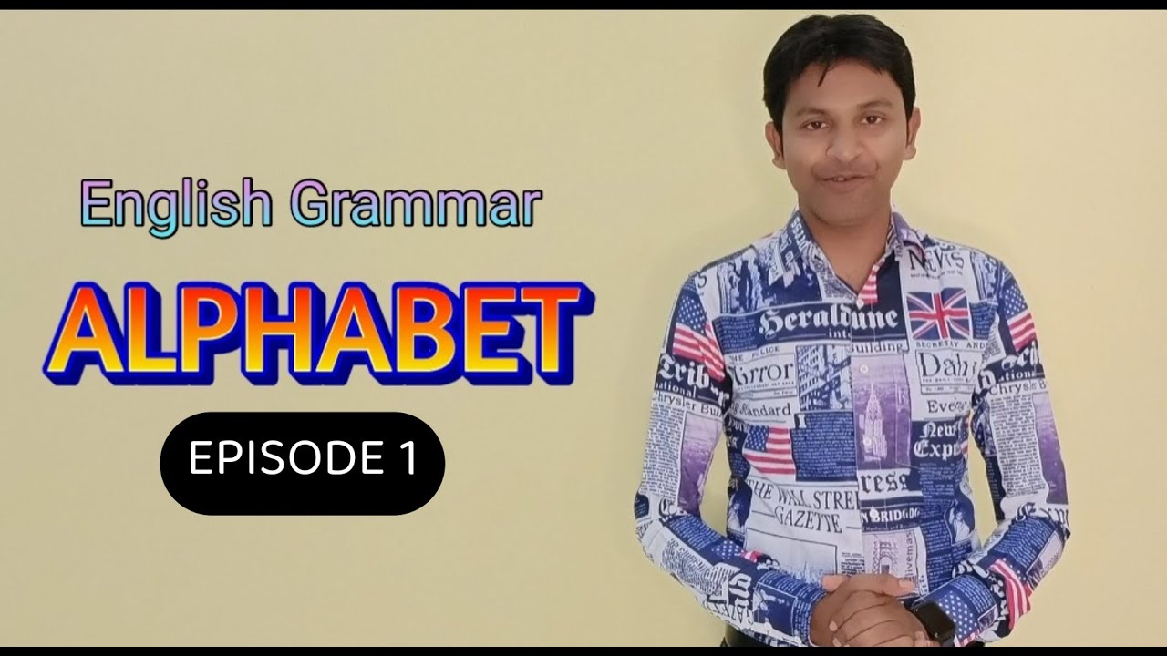 ALPHABET - English Grammar | Episode 1 | Easy English with Iconic Priya