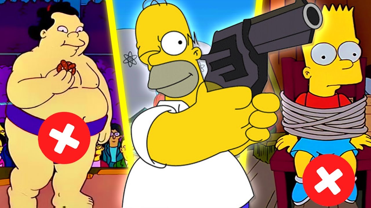 Les PIRES CENSURES des Simpson ❌