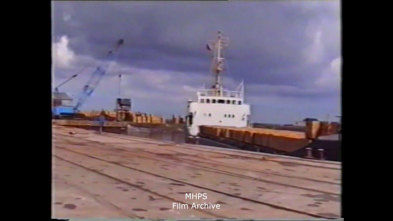 Mostyn Docks, Ship Berthing 1988