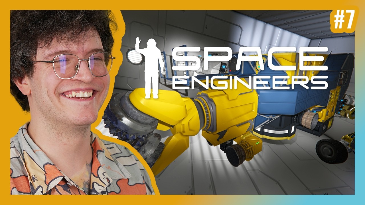 Space Engineers | L'hydrog&egrave;ne et d&eacute;coration de la base ! #enguytv #enguy | Let's Play #7