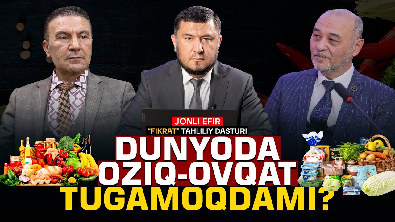 🔴Oziq-ovqat xafsizligi: Dunyoda oziq-ovqat tugamoqdami? #fikratuz