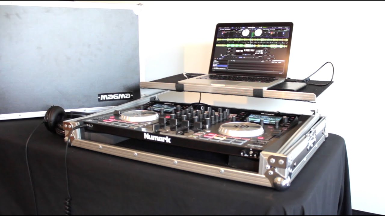 Estacion de trabajo para controlador Numark NV