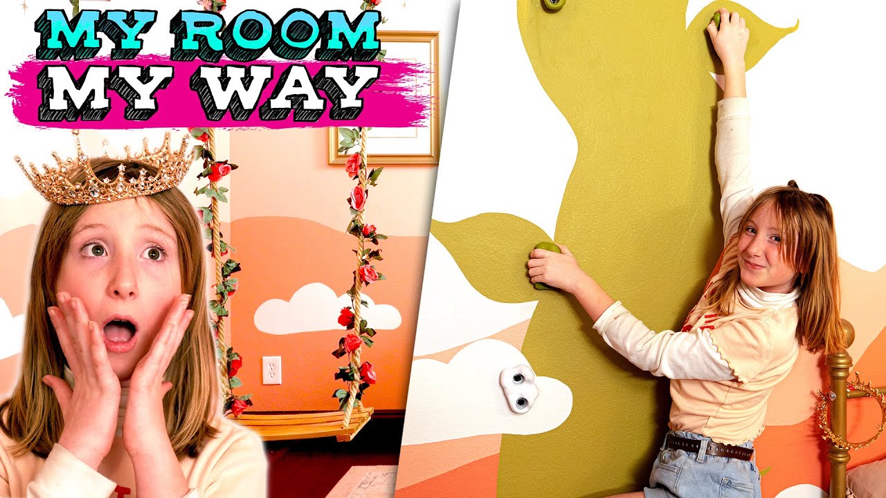 PRINCESS Lives Happily Ever After in Her New FAIRY TALE Room 👑 | MY ROOM MY WAY