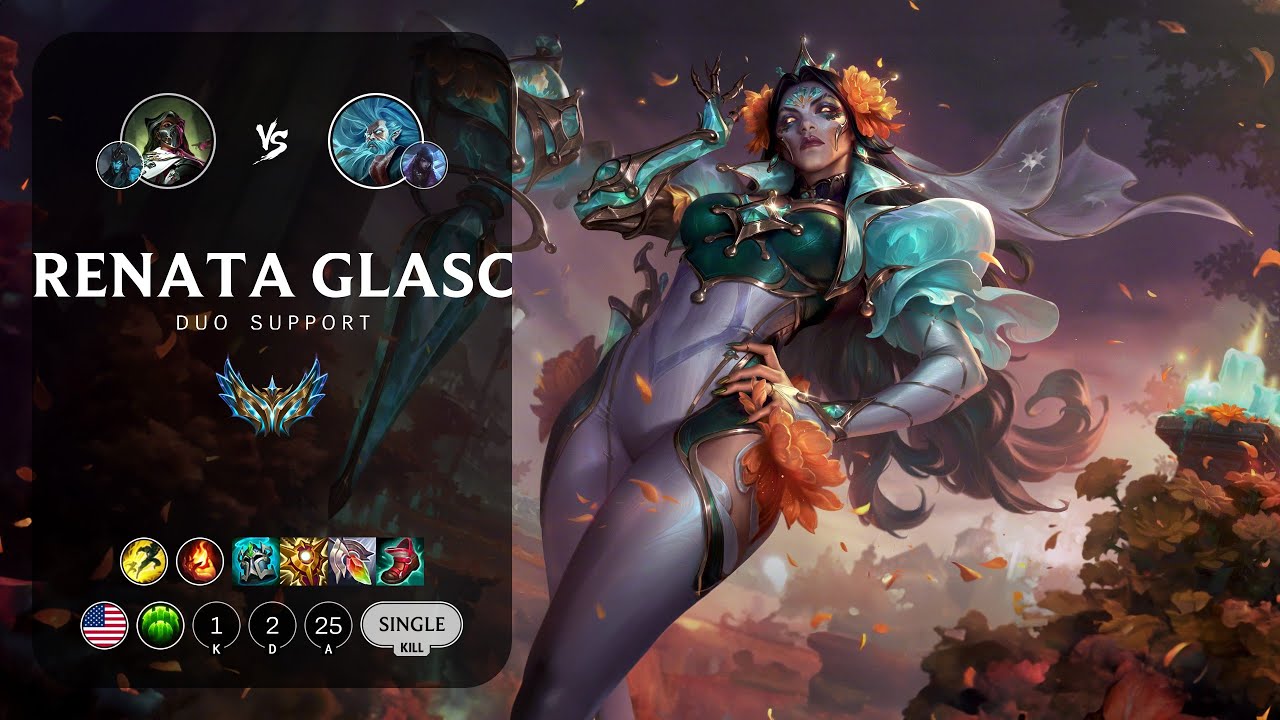 Renata Glasc Support vs Zilean - NA Challenger Patch 14.8