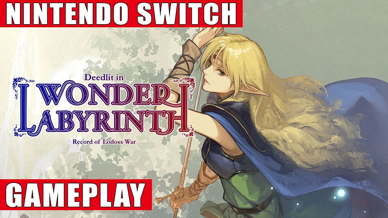 Record of Lodoss War: Deedlit in Wonder Labyrinth Nintendo Switch Gameplay