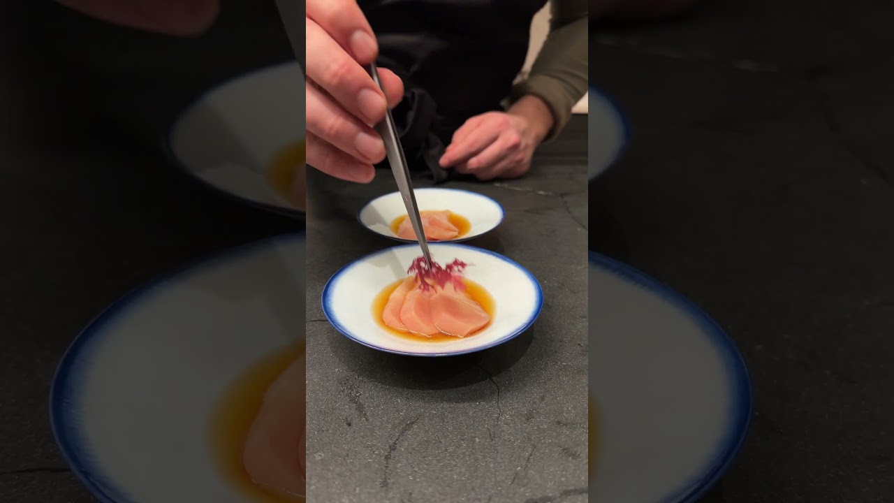 Winter Citrus Hamachi Crudo #privatechef #chicagofoodie